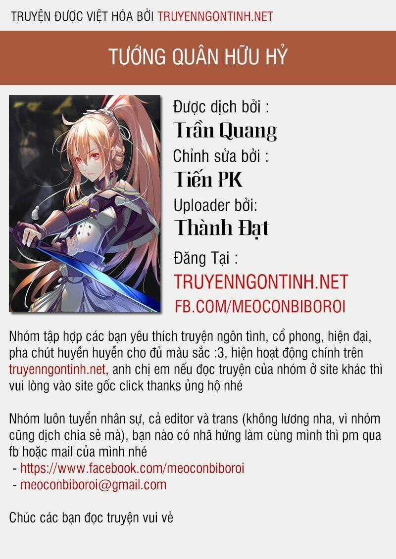 Tướng Quân Hữu Hỷ - Chapter 4 - Trang 1