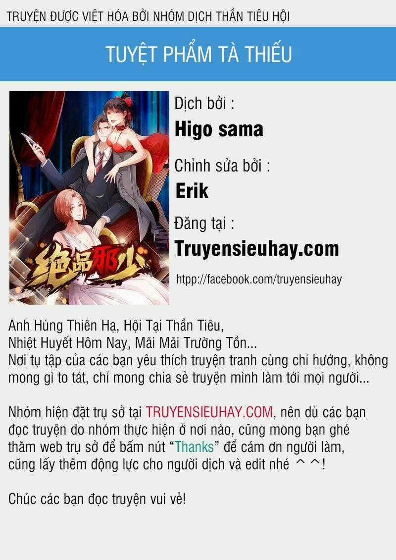 Tuyệt Phẩm Tà Thiếu - Chapter 34 - Trang 1