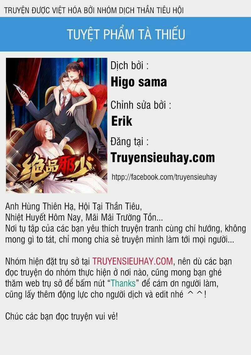 Tuyệt Phẩm Tà Thiếu - Chapter 48 - Trang 1