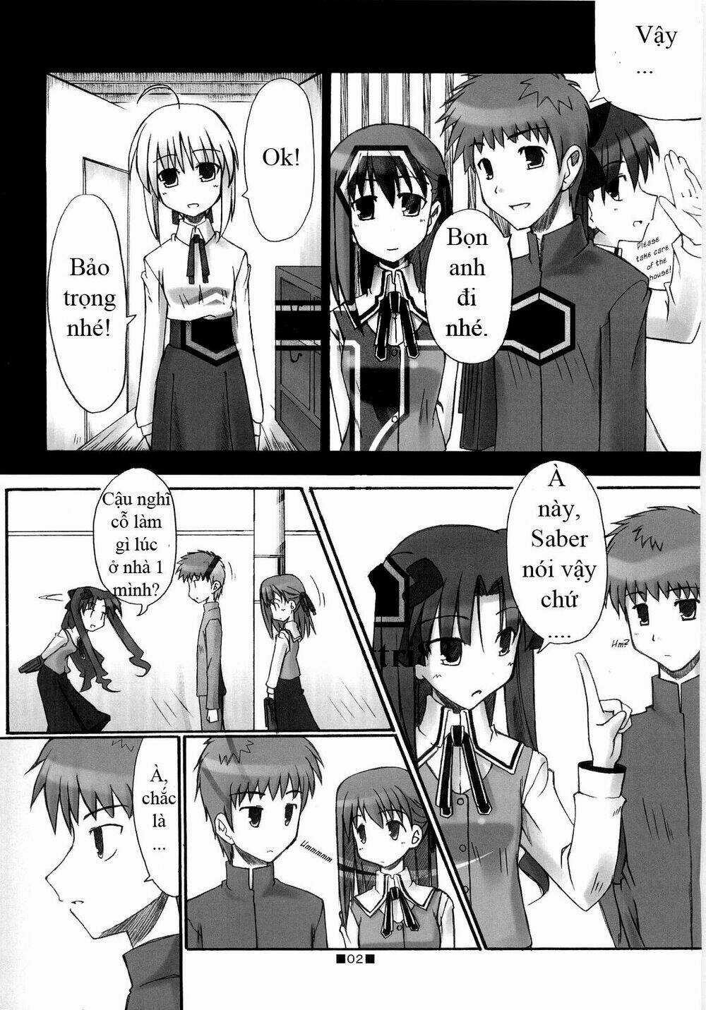 Type-Moon Doujinshi - Chapter 12 - Trang 3