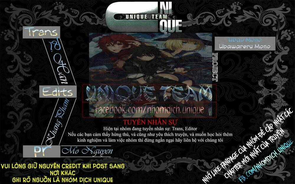 Ubau Mono Ubawareru Mono - Chapter 4.1 - Trang 1
