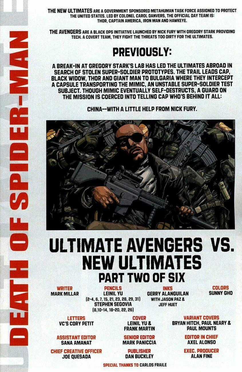 Ultimate Comics: Avengers Vs New Ultimates - Chapter 2 - Trang 2