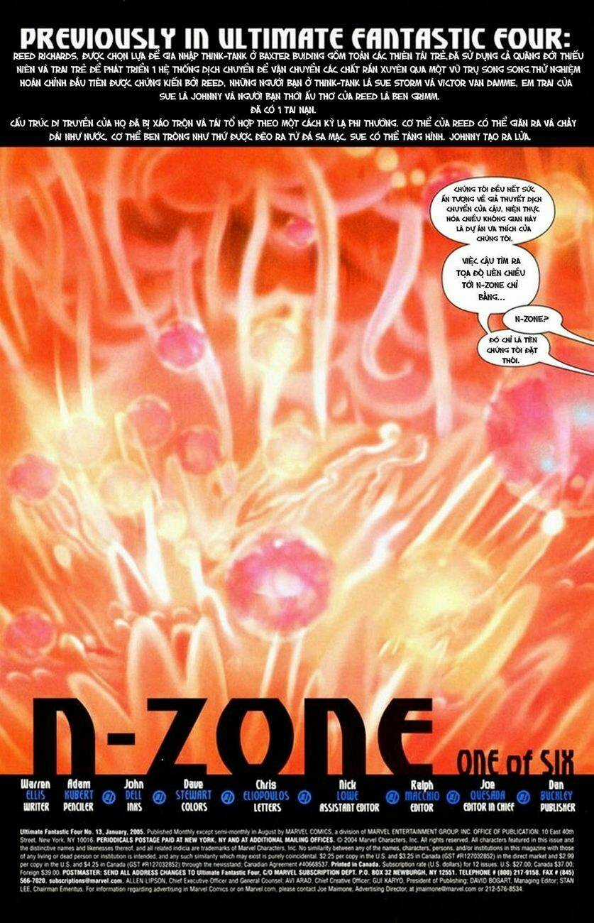 Ultimate Fantastic Four - Chapter 13 - Trang 3
