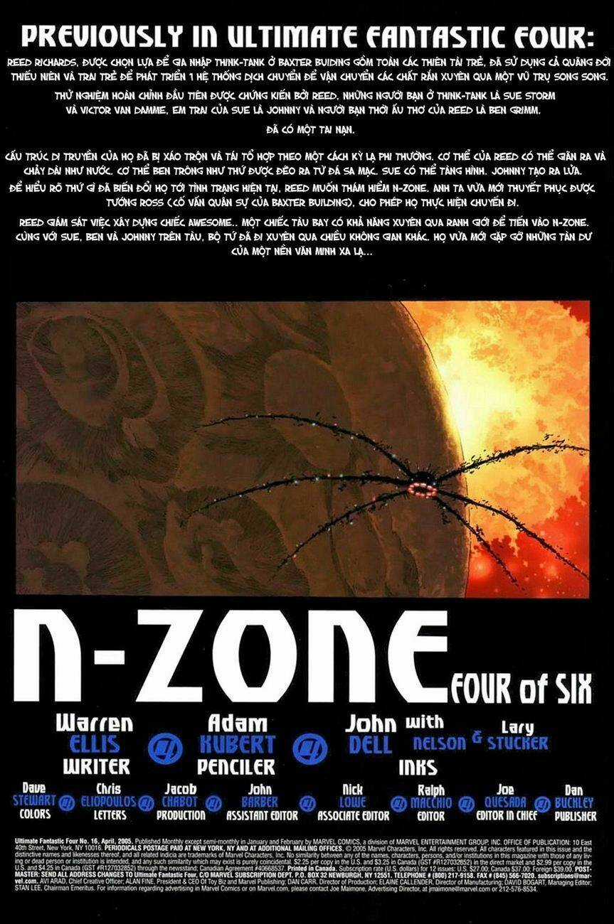 Ultimate Fantastic Four - Chapter 16 - Trang 3