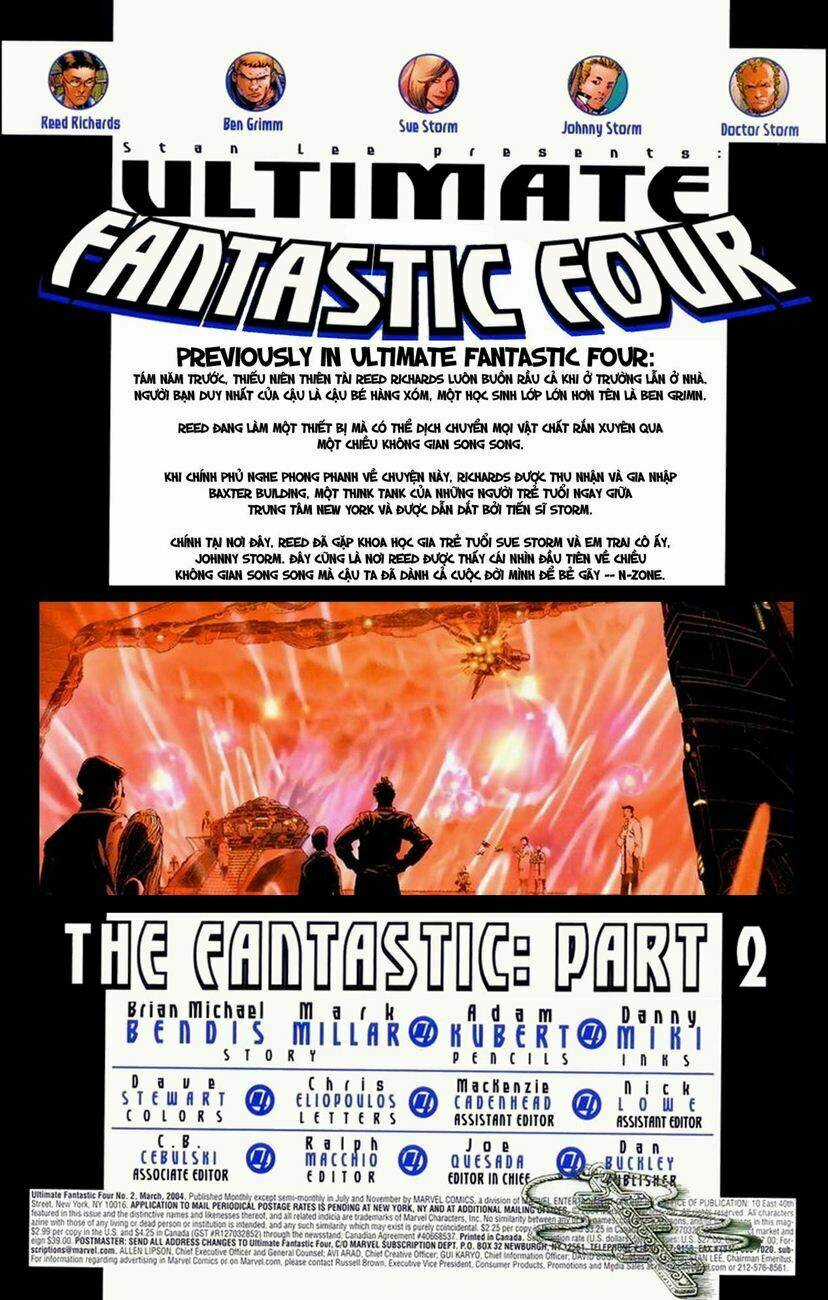 Ultimate Fantastic Four - Chapter 2 - Trang 3