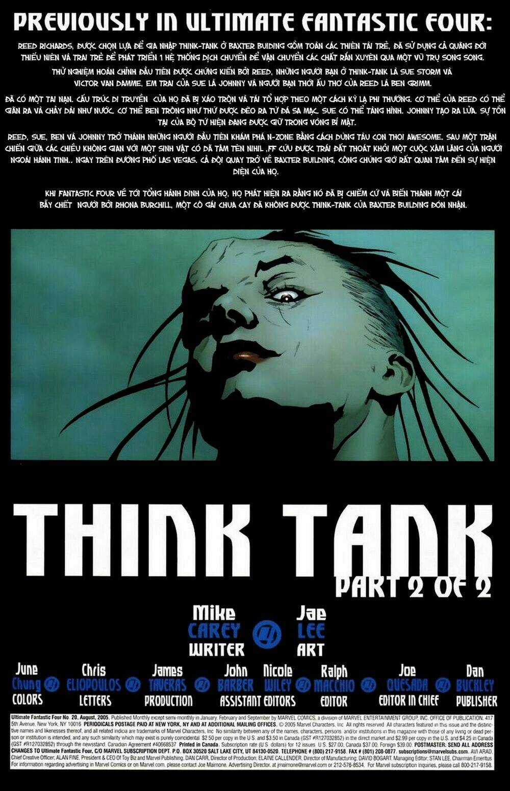 Ultimate Fantastic Four - Chapter 20 - Trang 3