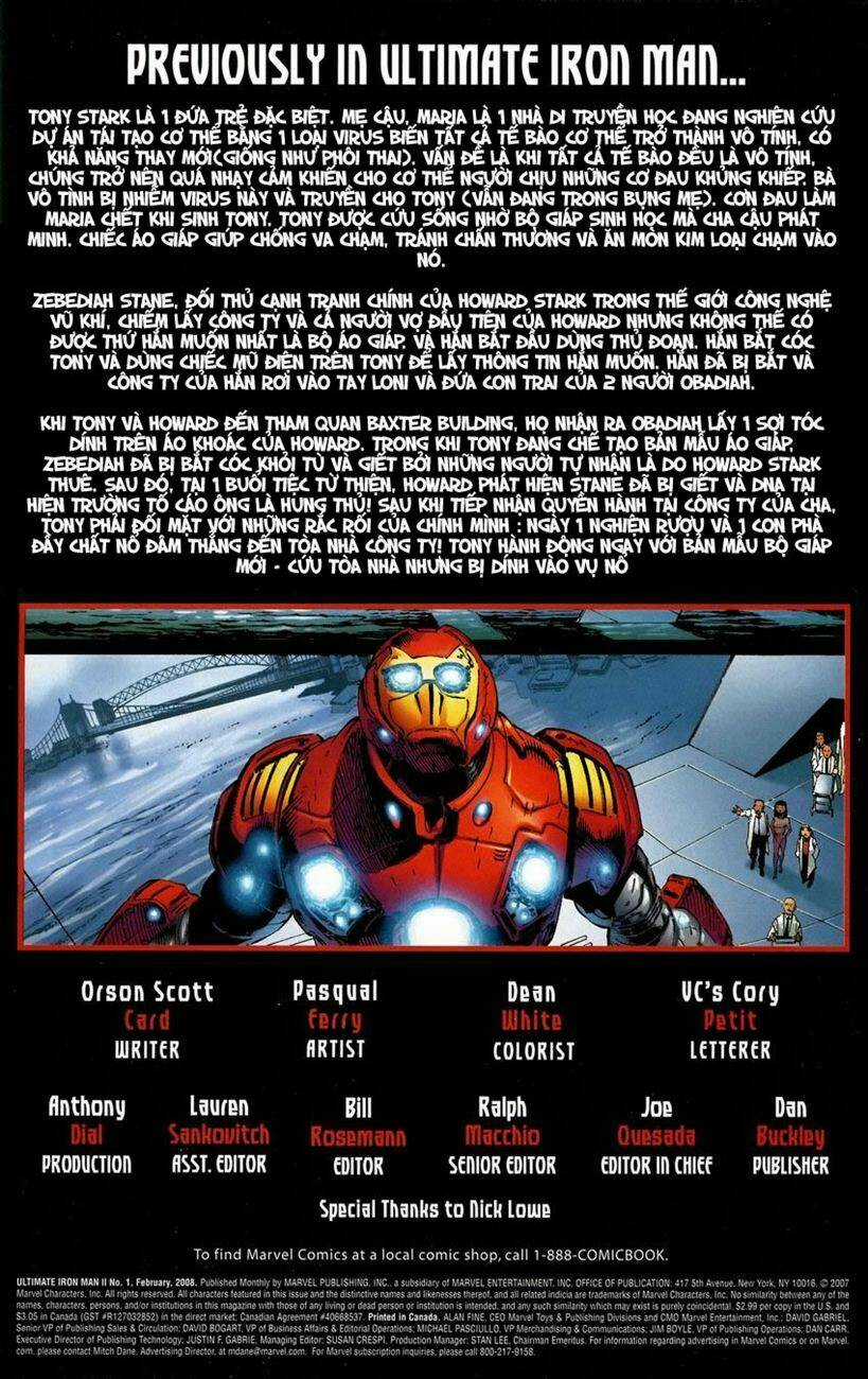Ultimate Iron Man - Chapter 2 - Trang 3