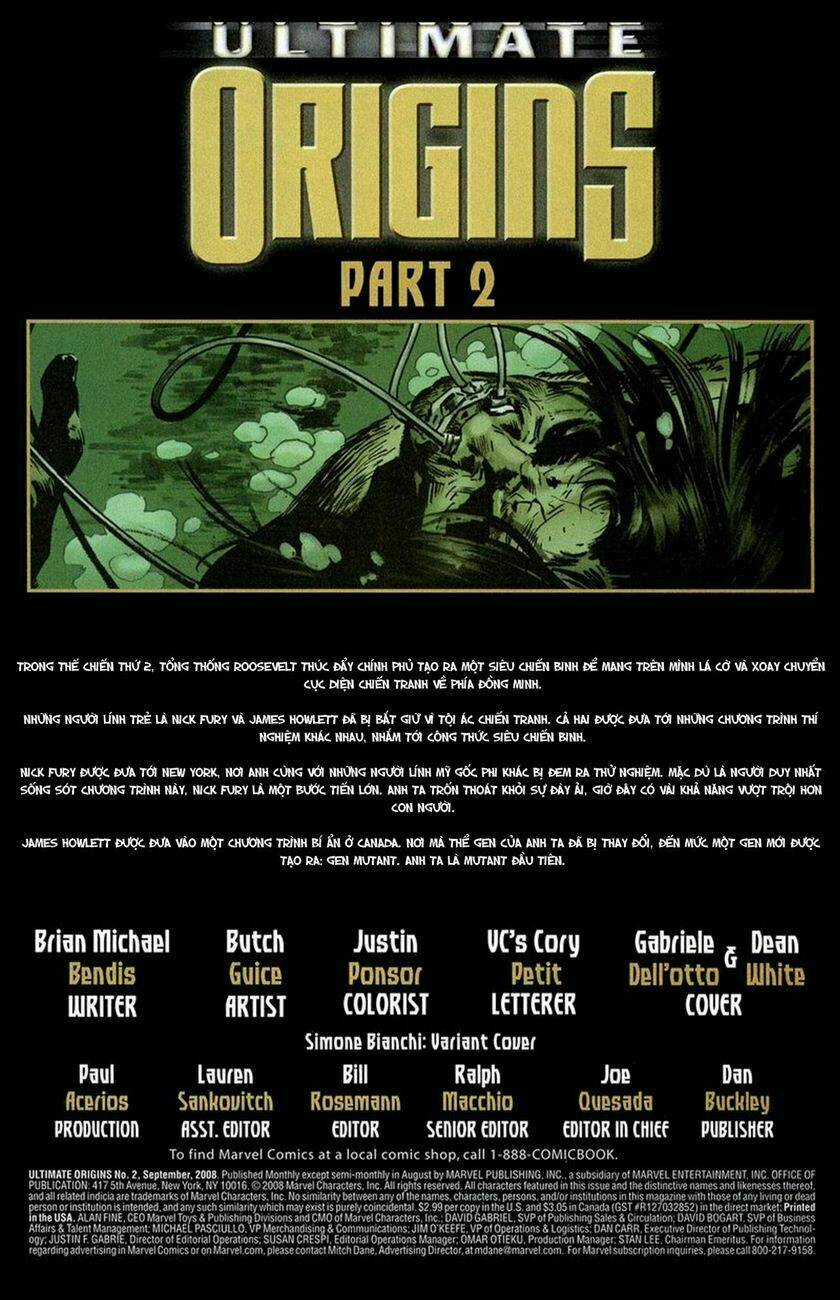 Ultimate Origin - Chapter 2 - Trang 3