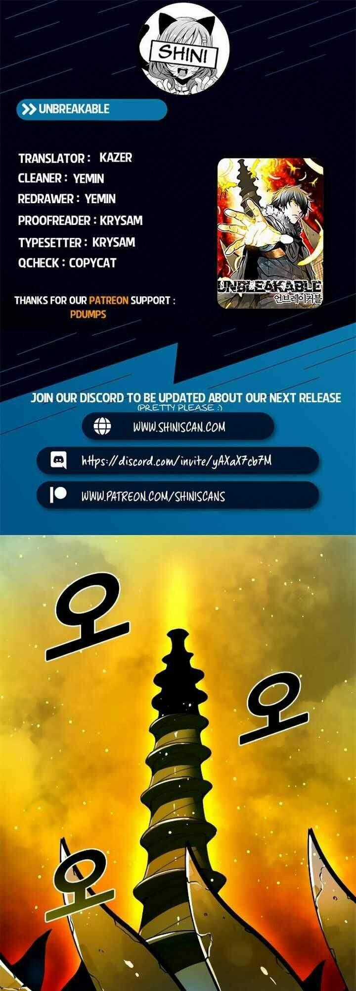 Unbreakable - Chương 3 - Trang 1