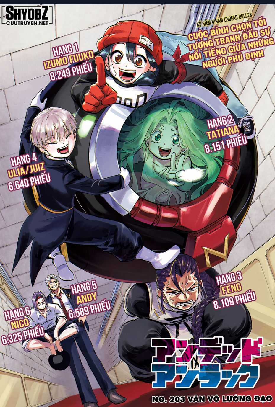 Undead Unluck - Chuong 203 - Trang 3