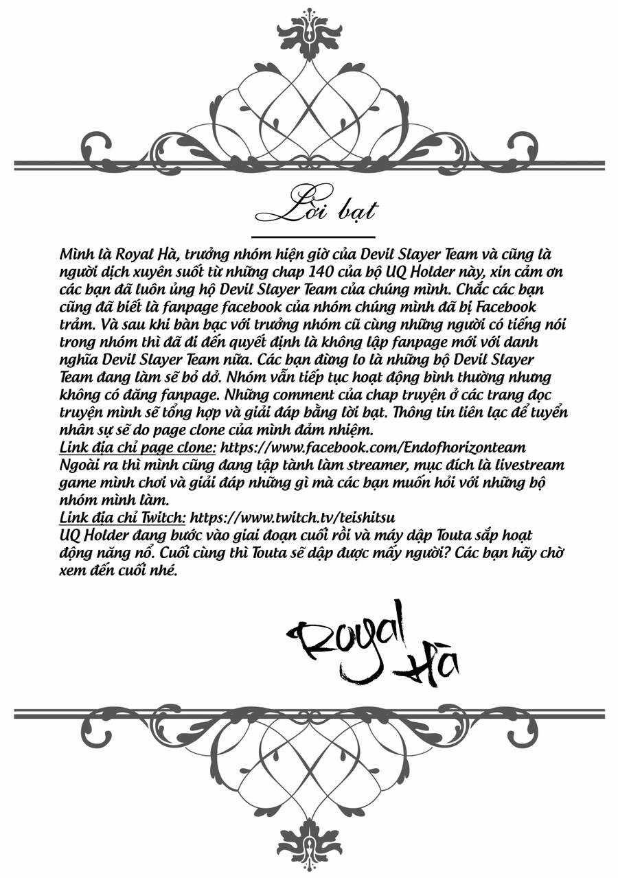 Uq Holder - Chapter 179 - Trang 42