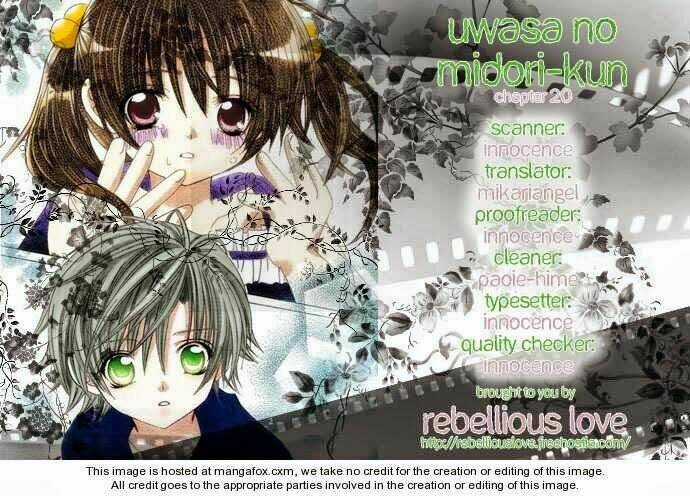 Uwasa No Midori-Kun!! - Chapter 20 - Trang 2