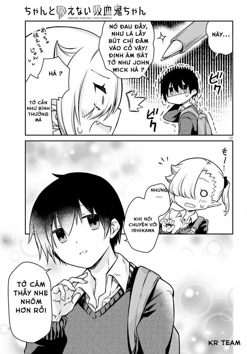 Vampire-Chan Can't Suck Properly - Chapter 6 - Trang 13