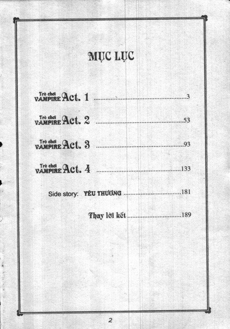 Vampire Game - Chapter 1 - Trang 3