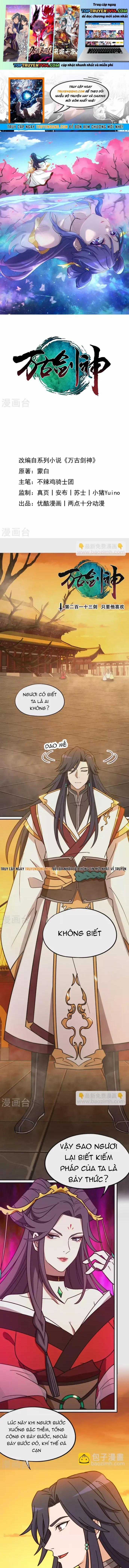 Vạn Cổ Kiếm Thần - Chapter 213 - Trang 1