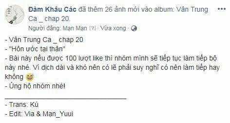 Vân Trung Ca - Chapter 20 - Trang 26