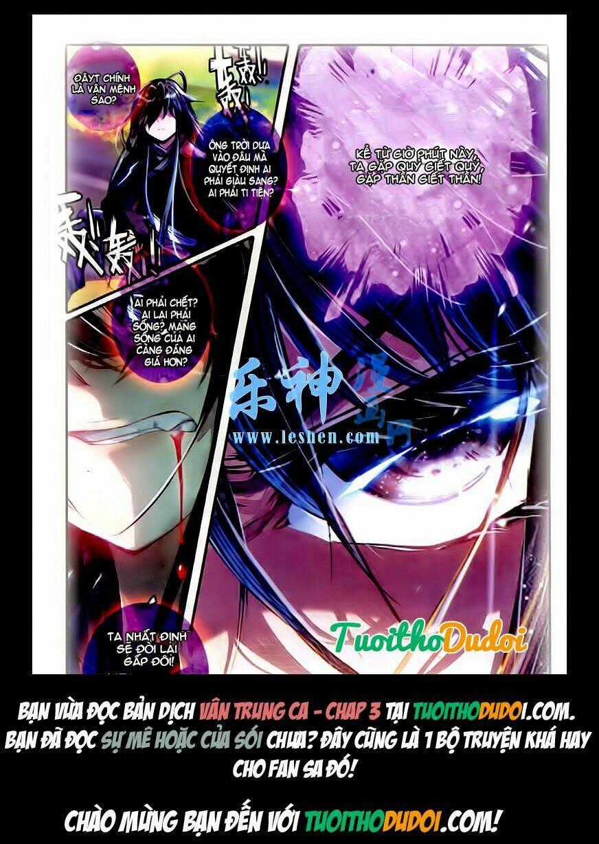 Vân Trung Ca - Chapter 3 - Trang 25