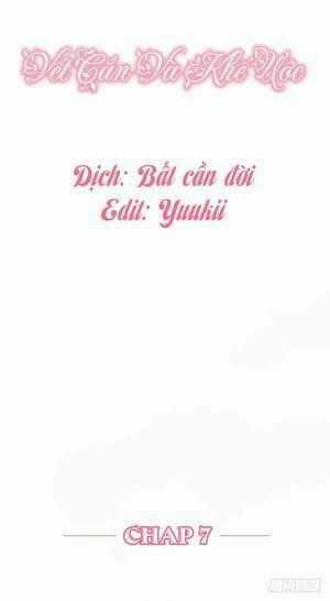 Vết Cắn Và Khế Ước - Chapter 7 - Trang 1