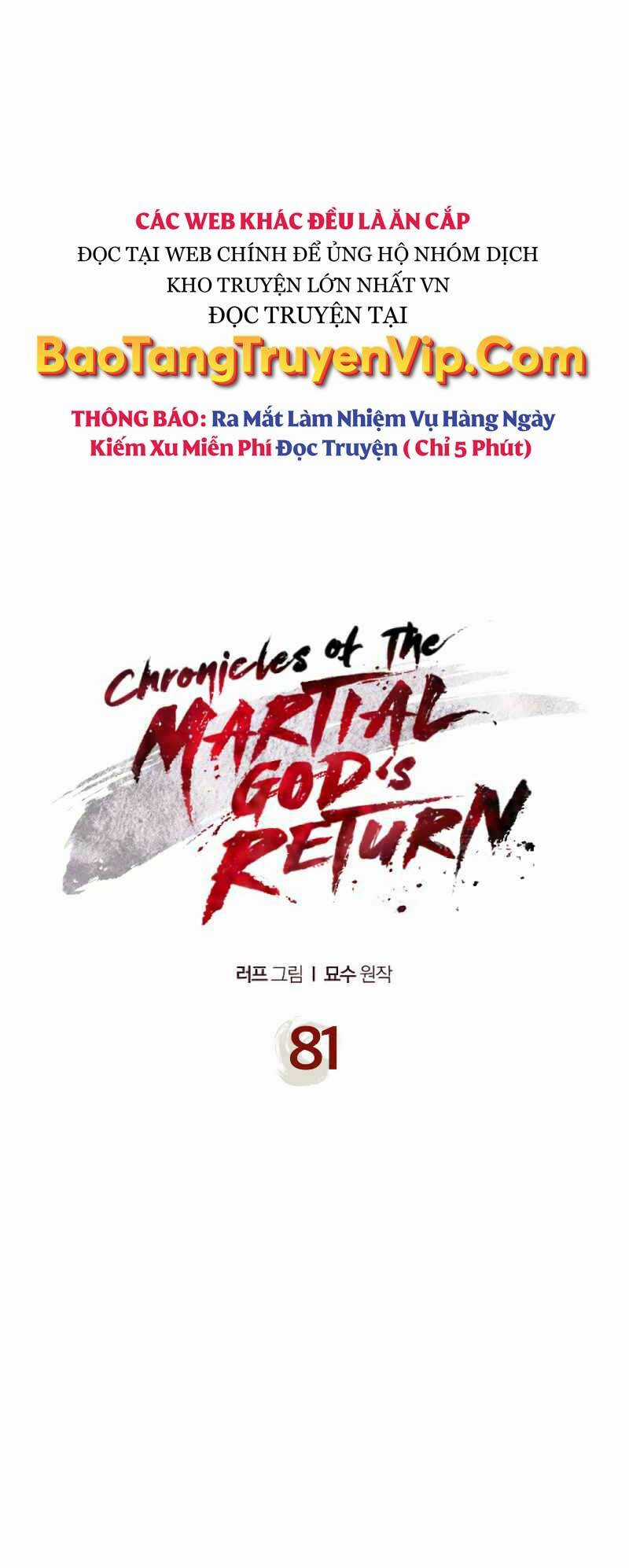 Vị Thần Trở Lại - Chapter 81 - Trang 7