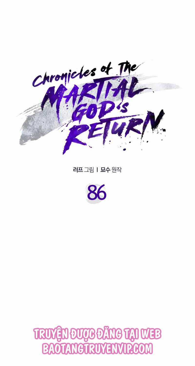 Vị Thần Trở Lại - Chapter 86 - Trang 33