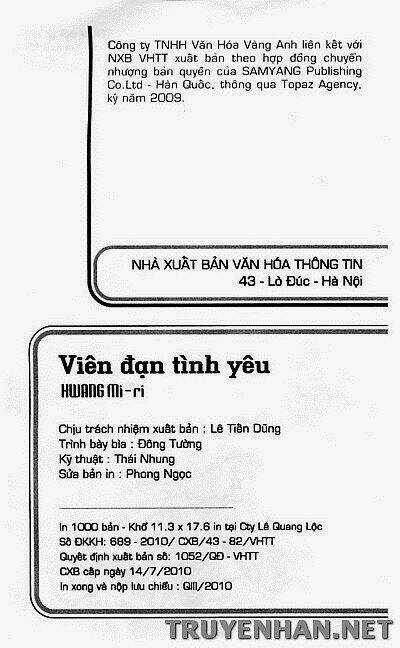 Viên Đạn Tình Yêu - Chapter 1 - Trang 4