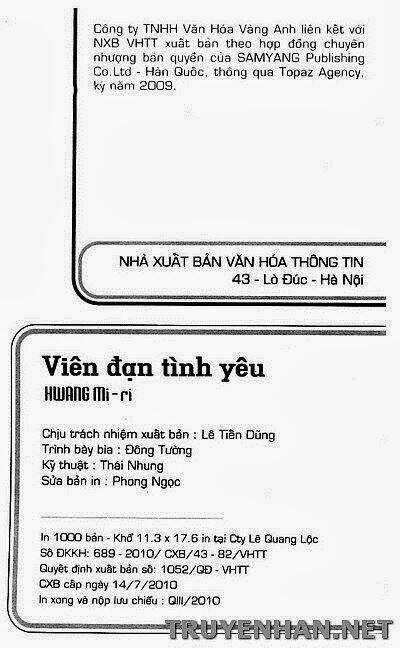 Viên Đạn Tình Yêu - Chapter 2 - Trang 4