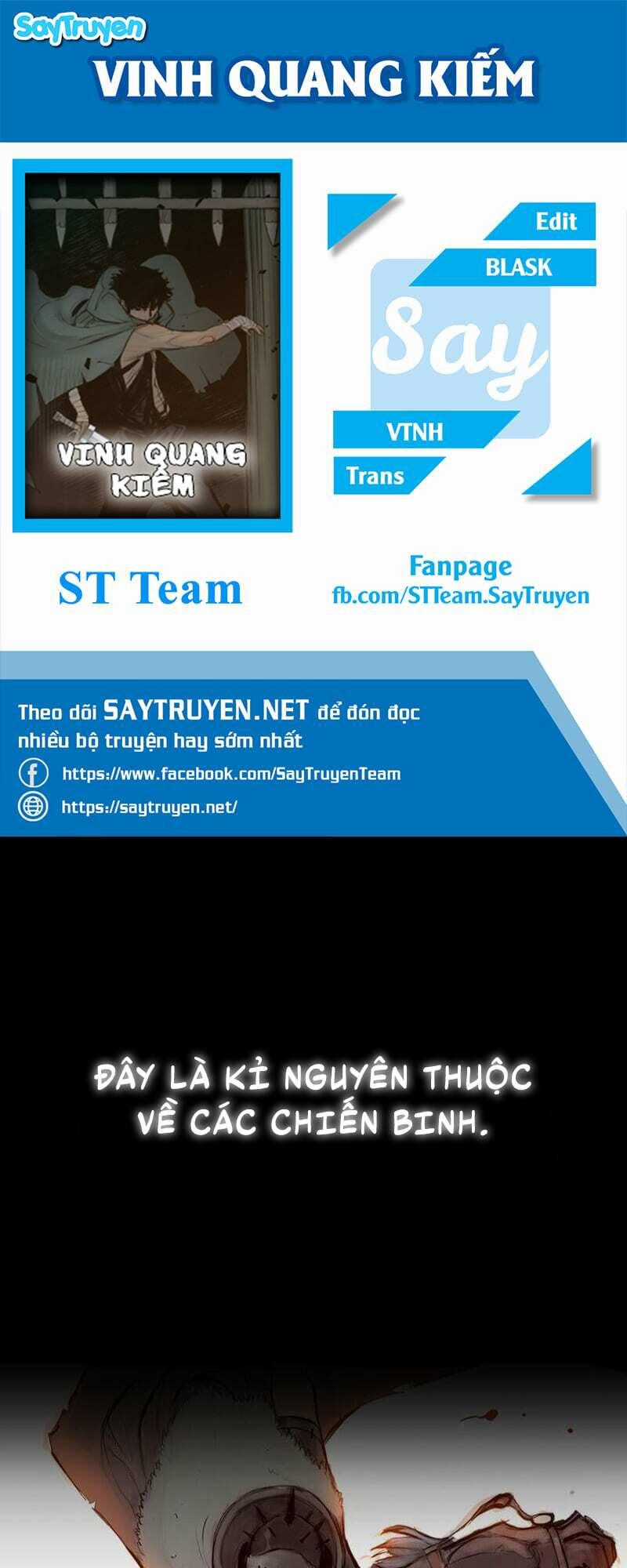 Vinh Quang Kiếm - Chapter 0 - Trang 2