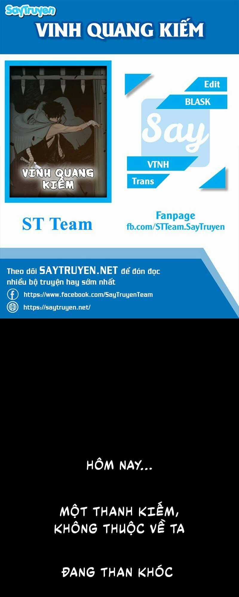 Vinh Quang Kiếm - Chapter 1 - Trang 2
