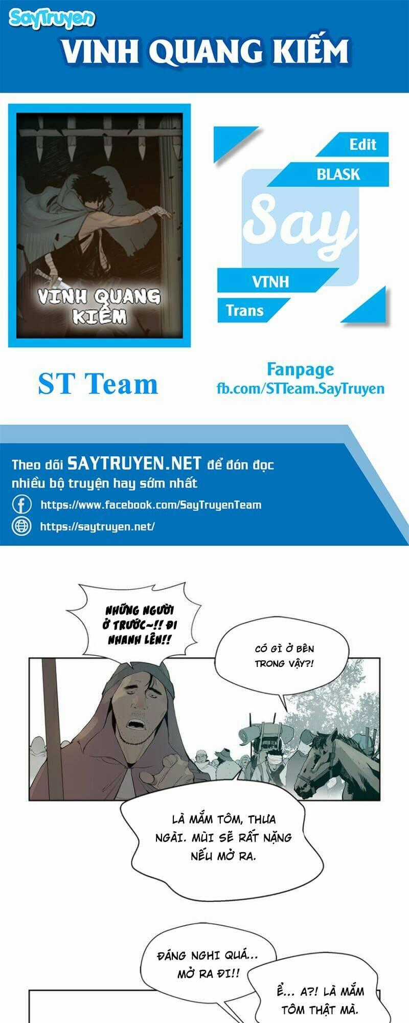 Vinh Quang Kiếm - Chapter 10 - Trang 1