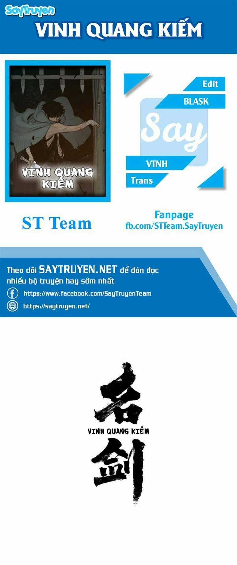 Vinh Quang Kiếm - Chapter 27 - Trang 1