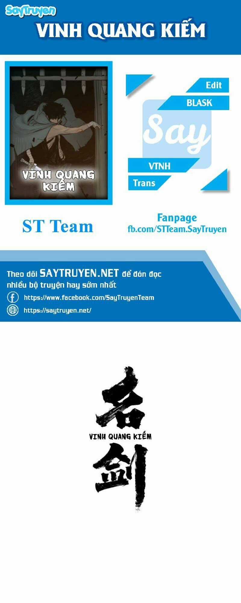 Vinh Quang Kiếm - Chapter 34 - Trang 1