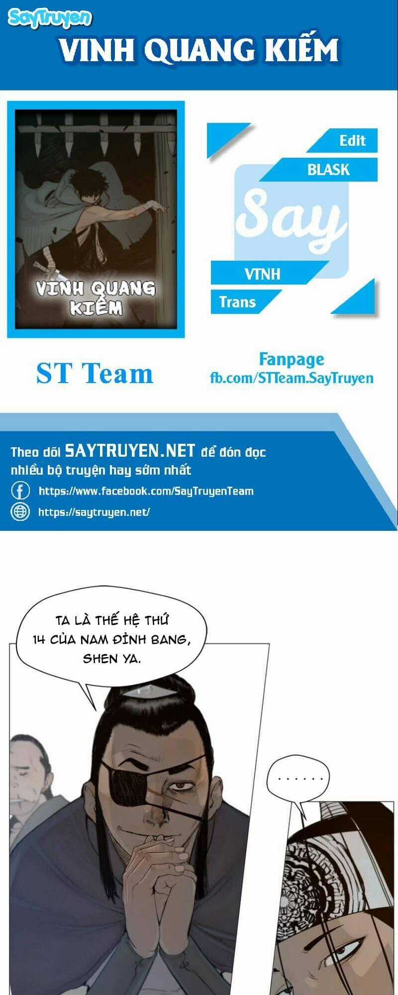 Vinh Quang Kiếm - Chapter 40 - Trang 1