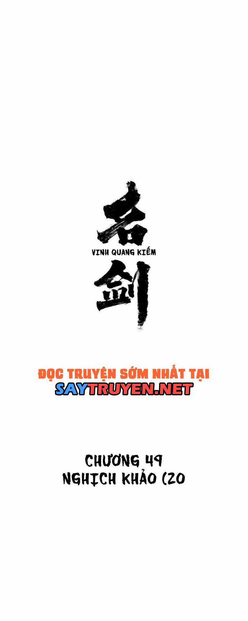 Vinh Quang Kiếm - Chapter 49 - Trang 9