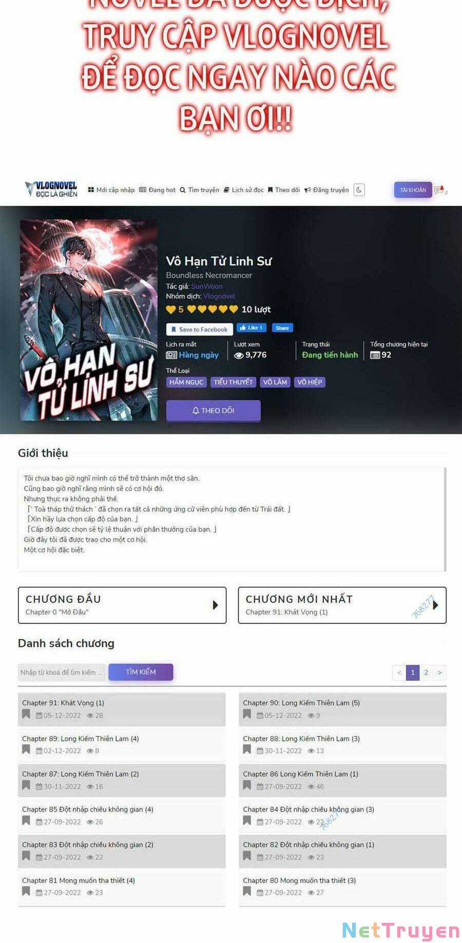 Vô Hạn Tử Linh Sư - Chapter 15 - Trang 101