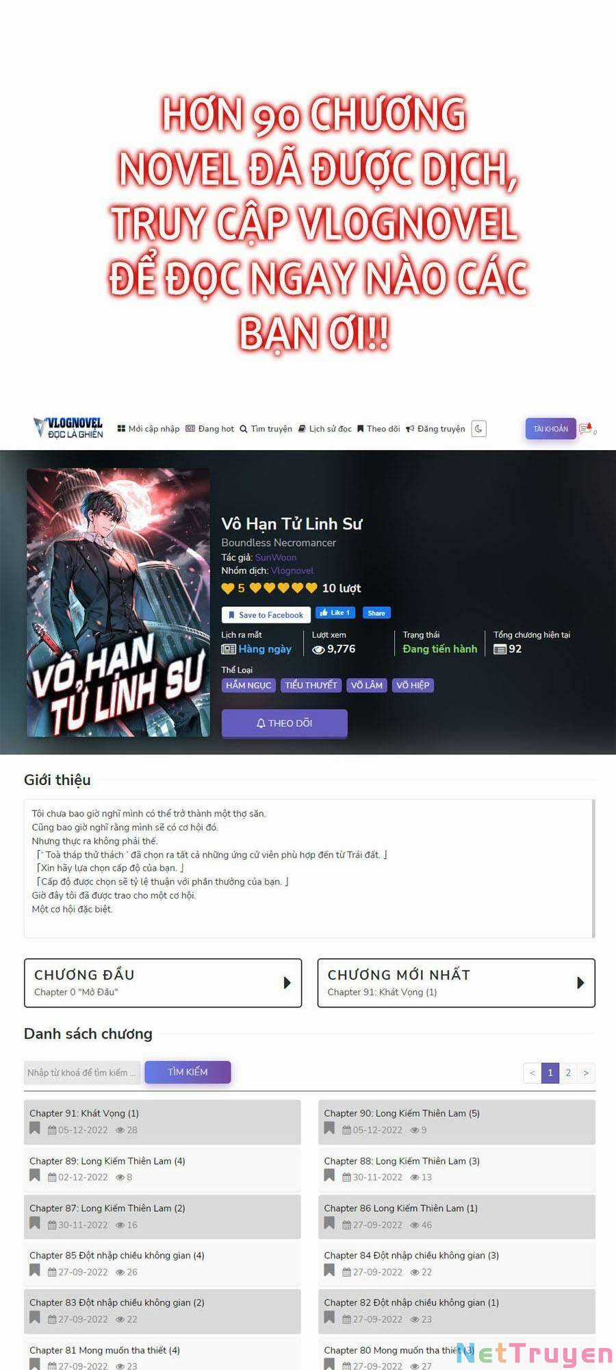 Vô Hạn Tử Linh Sư - Chapter 8 - Trang 2