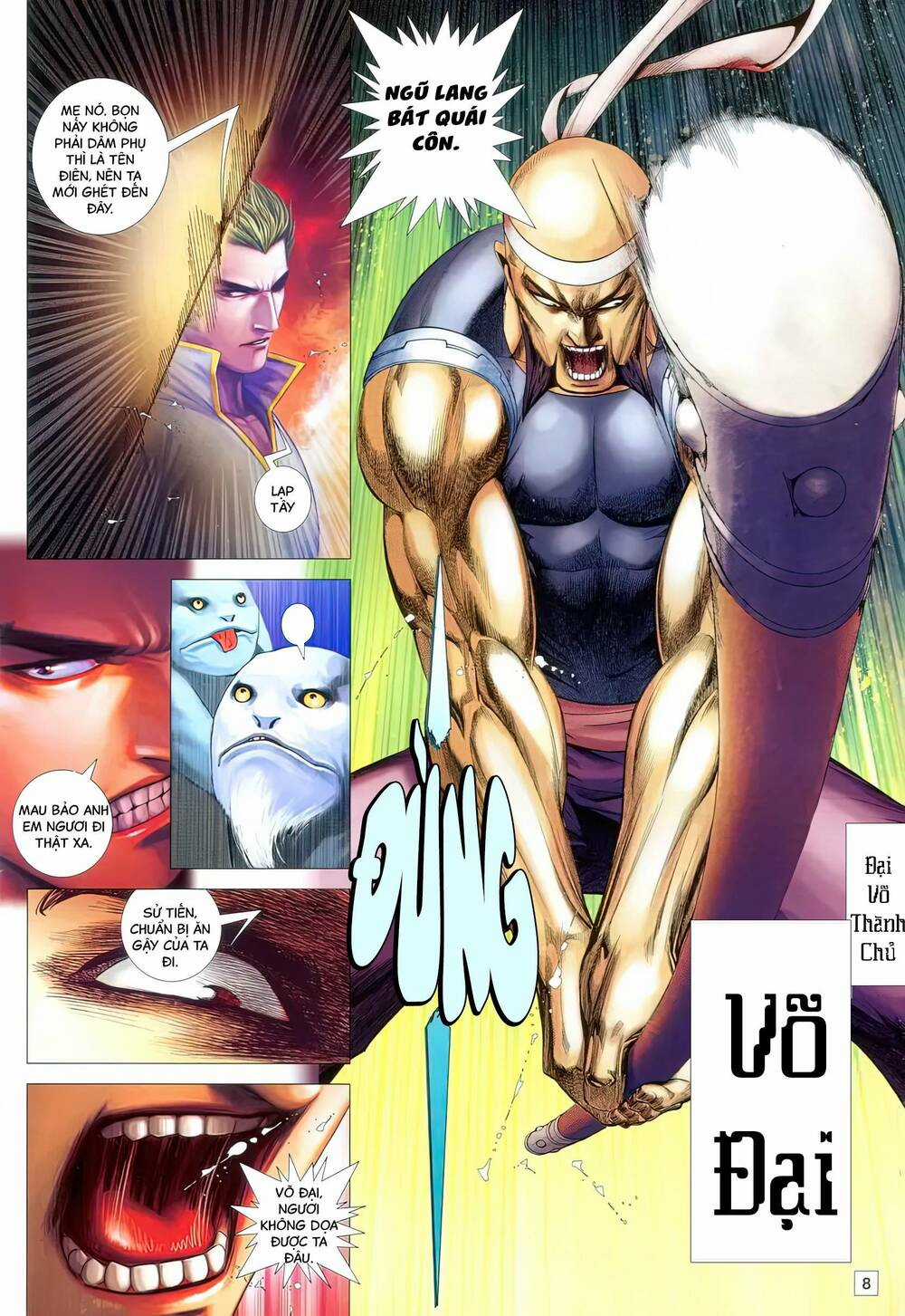 Võ Thần 108 - Chapter 10 - Trang 8
