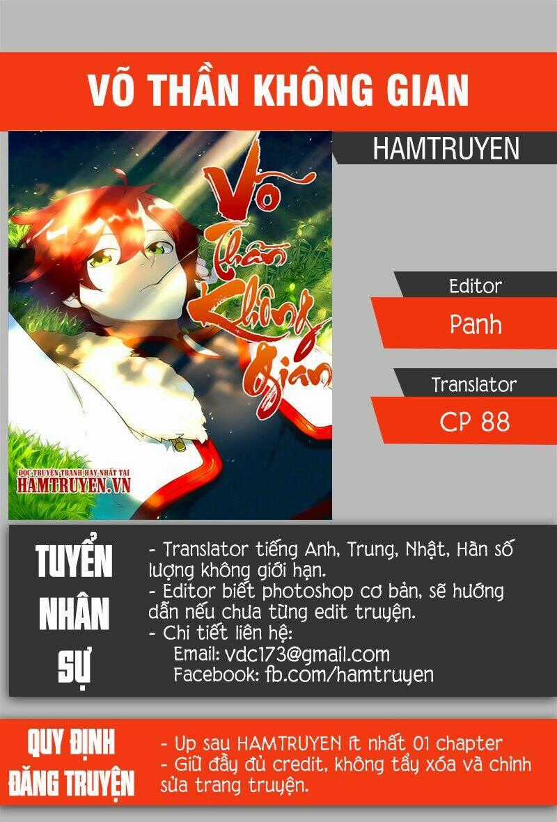 Võ Thần Không Gian - Chapter 27 - Trang 1