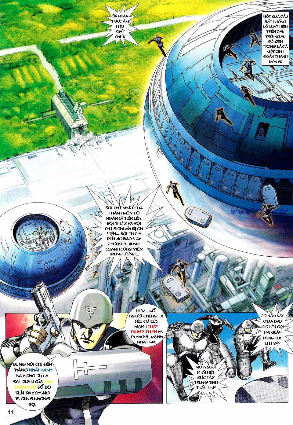 Võ Thần Phi Thiên - Chapter 13 - Trang 9