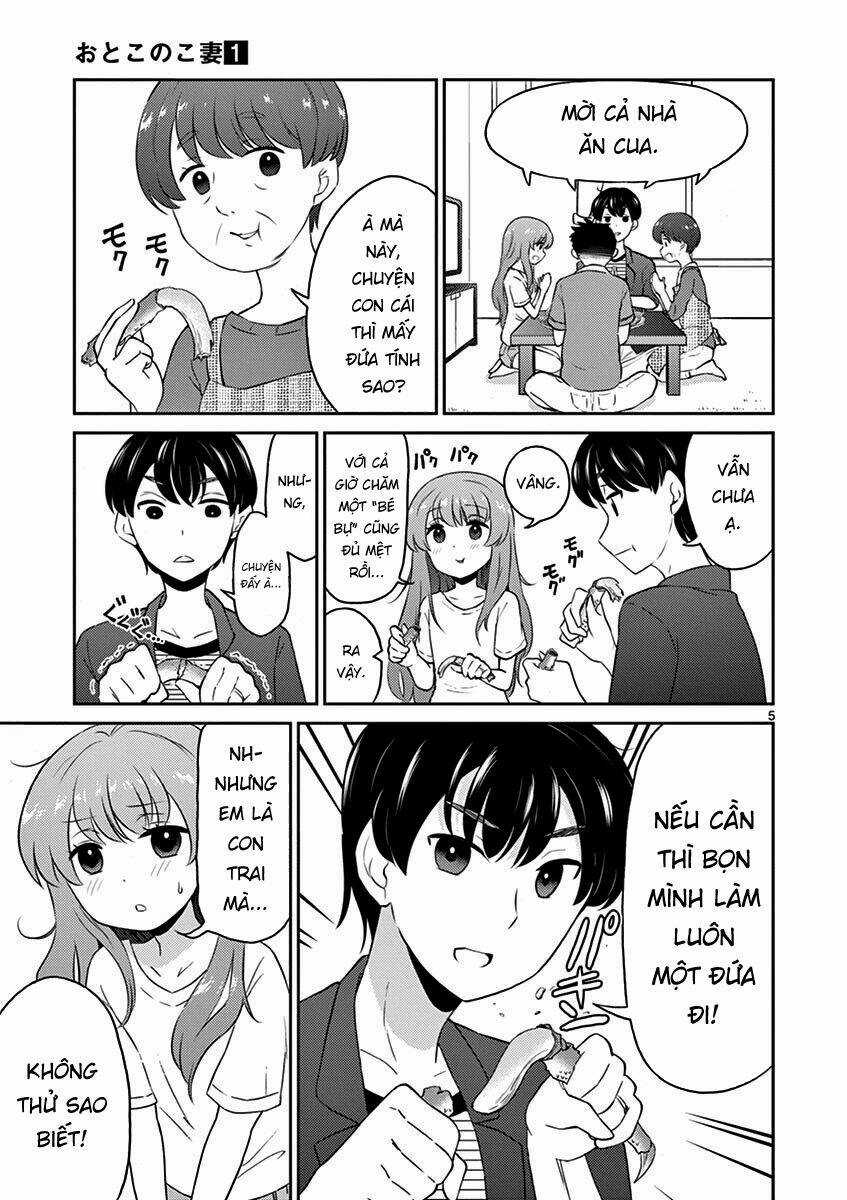 Vợ Tôi Là Con Trai - Chapter 9 - Trang 5