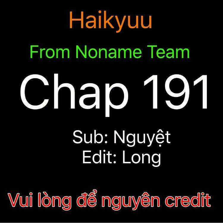 Vua Bóng Chuyền - Chapter 191 - Trang 1