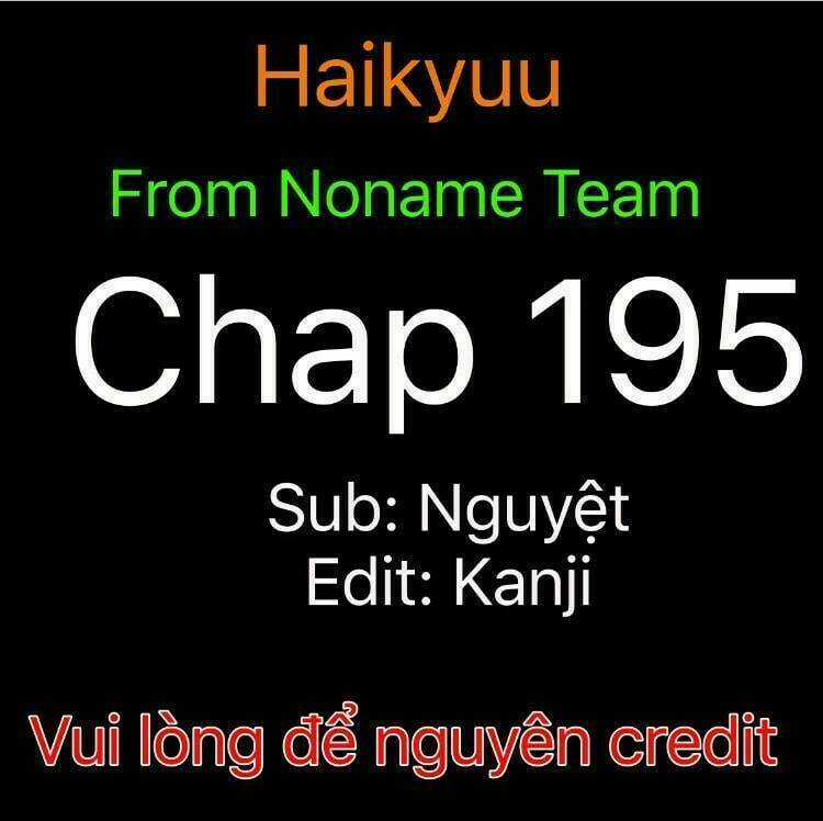 Vua Bóng Chuyền - Chapter 195 - Trang 1