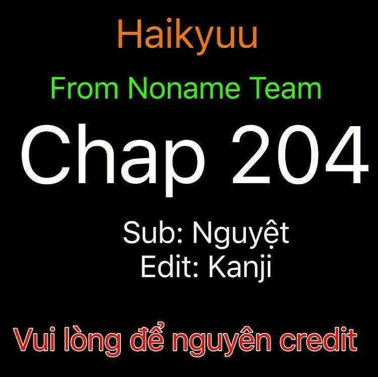 Vua Bóng Chuyền - Chapter 204 - Trang 1