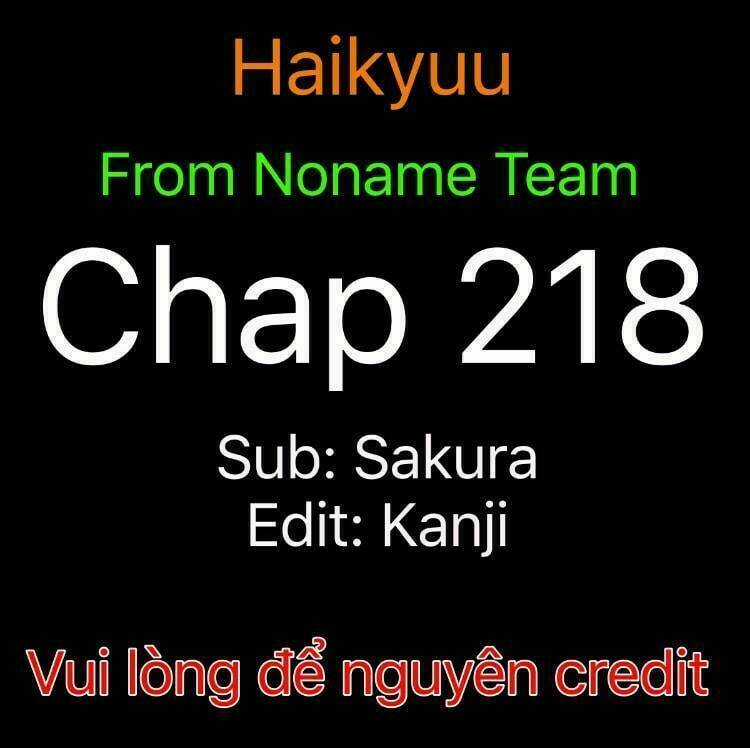 Vua Bóng Chuyền - Chapter 218 - Trang 1