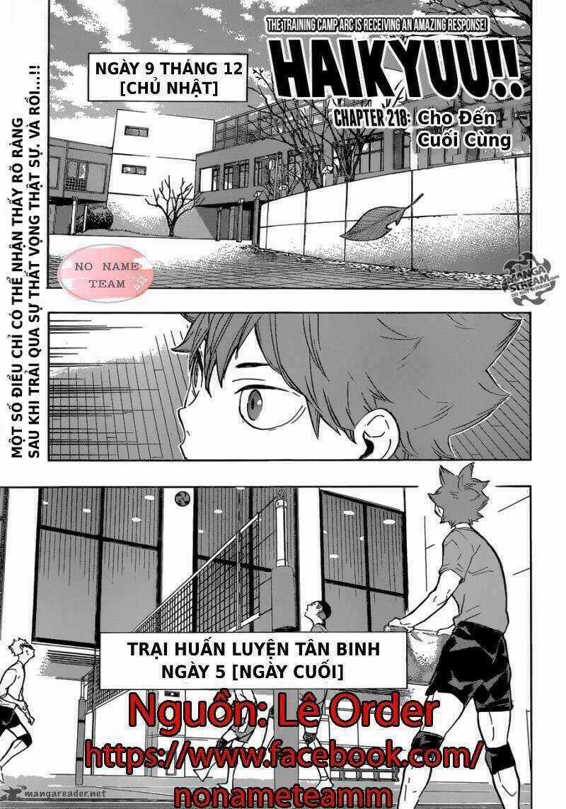 Vua Bóng Chuyền - Chapter 218 - Trang 2