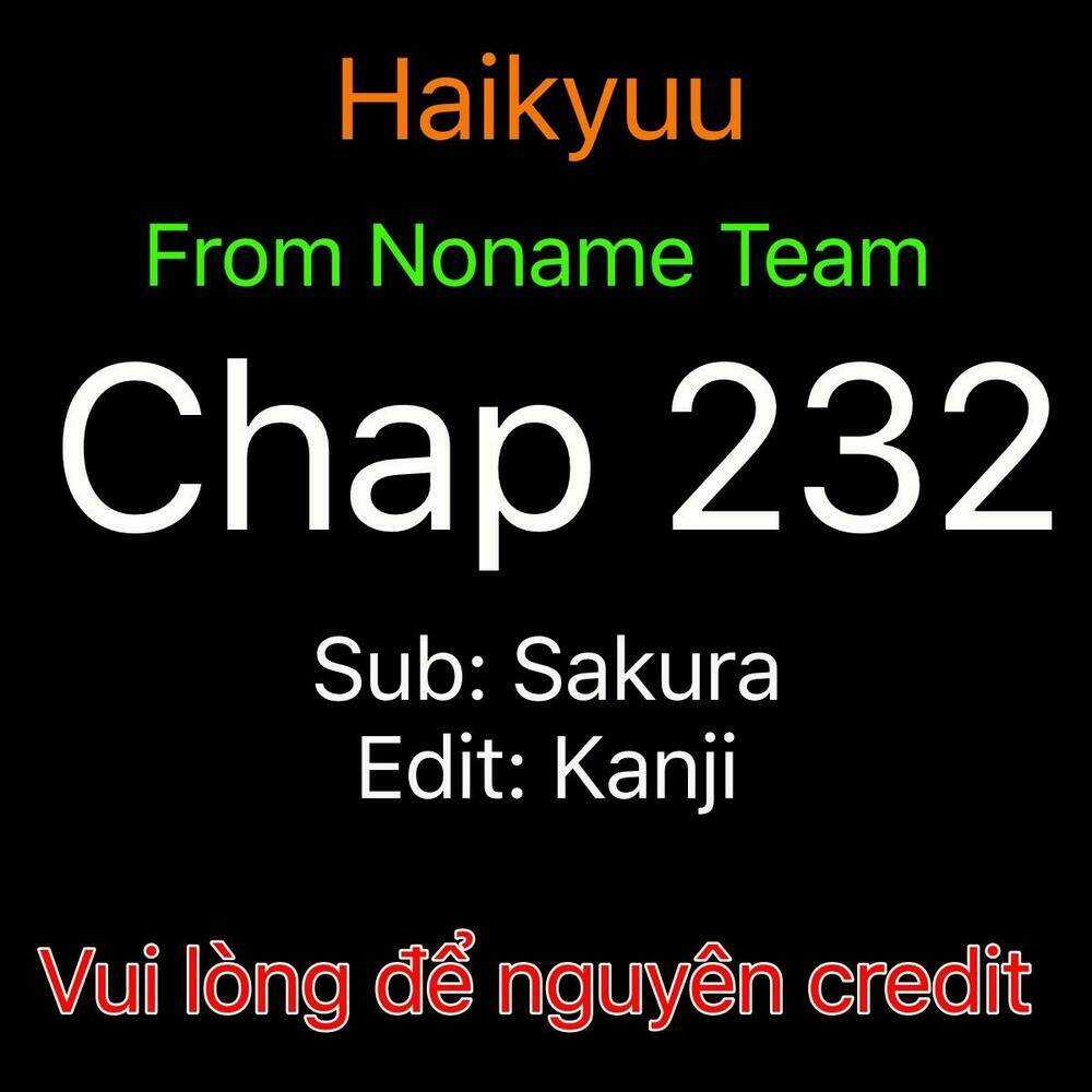 Vua Bóng Chuyền - Chapter 232 - Trang 1
