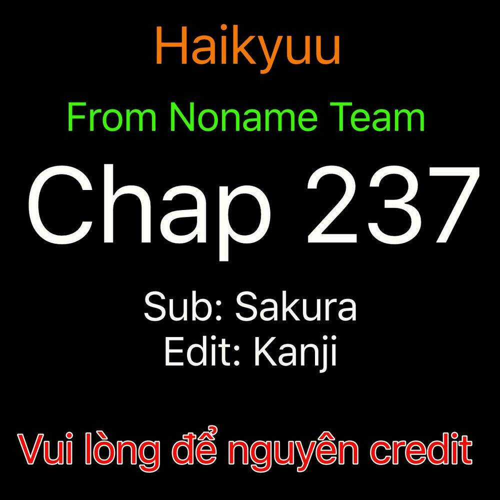 Vua Bóng Chuyền - Chapter 237 - Trang 1