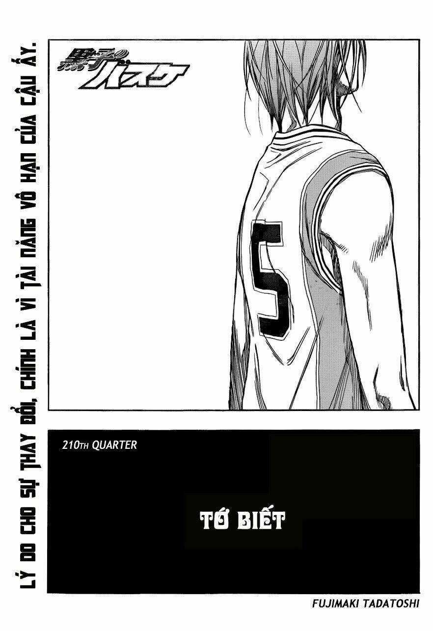 Vua Bóng Rổ Kuroko - Chapter 210 - Trang 3