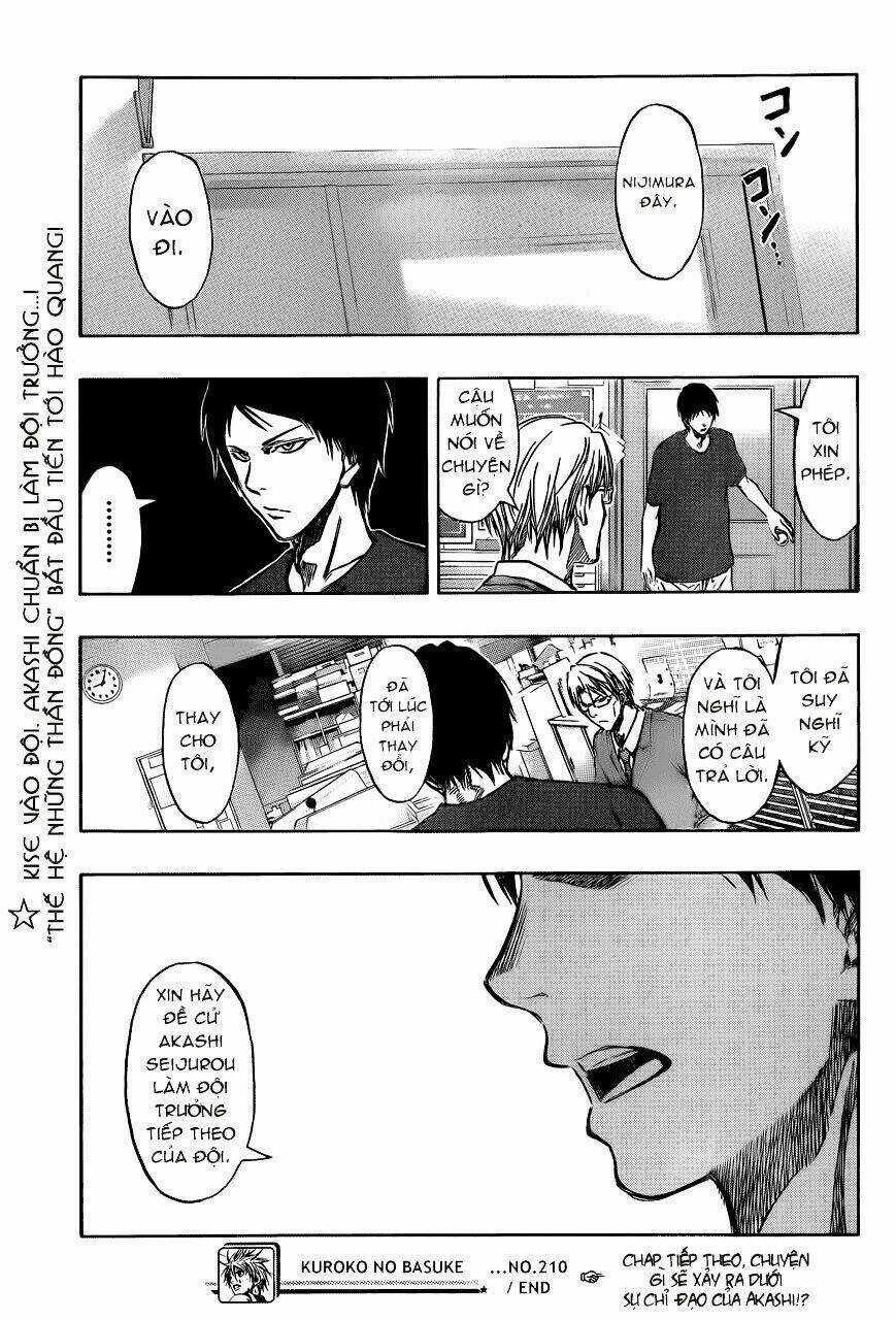 Vua Bóng Rổ Kuroko - Chapter 210 - Trang 21