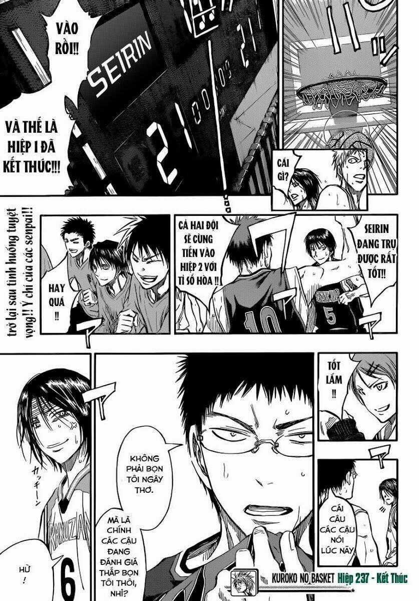 Vua Bóng Rổ Kuroko - Chapter 237 - Trang 22