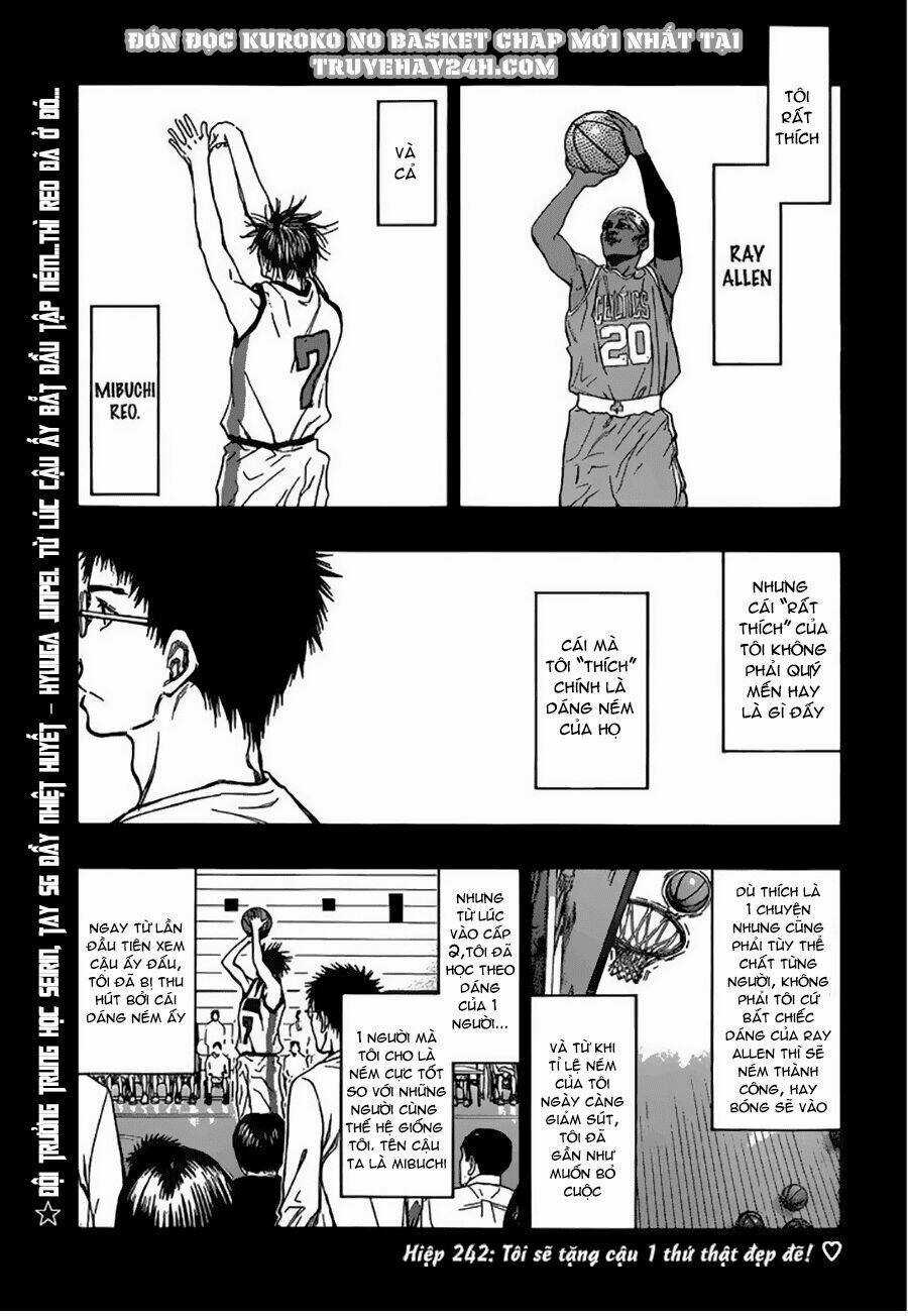 Vua Bóng Rổ Kuroko - Chapter 242 - Trang 5